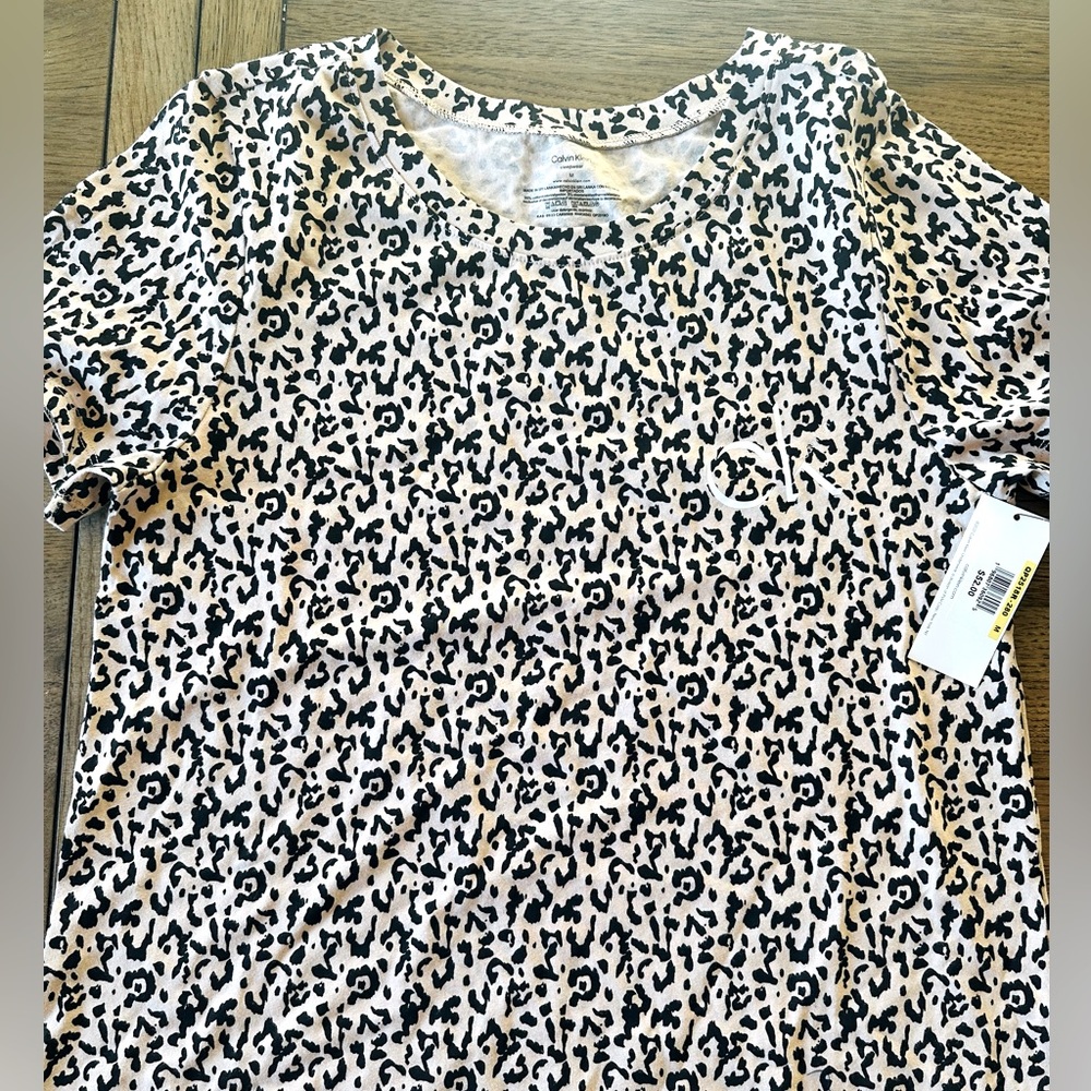 Calvin Klein Animal Print Sleepwear ,